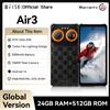 IIIF150 Air3 Smartphone robusto Android 14 Telefono cellulare 12GB 512GB 100MP Fotocamera Dynamic Island Ultrasottile Robusto 30W Ricarica rapida