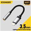 Essager Lightning a jack da 3,5 mm Adattatore audio Cavo Aux per cuffie Adattatore USB tipo C a 3,5 OTG Tipo C per iPhone Xiaomi Oneplus