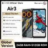 IIIF150 Air3 512GB 12GB Robusta Macchina per Smartphone Fotocamera da 100MP Dynamic Island Ultra-Sottile Robusta 30W Carica Veloce Android 14 G96