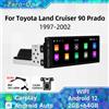 Barlckxs 1 Din Radio Android Car Multimedia per Toyota Land Cruiser 90 Prado 1997-2002 6.9 "Schermo Stereo Unità di Testa Carplay Autoradio GPS