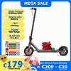 JUICEASE TUYAS Scooter elettrico 36V 10.5AH batteria di grande capacità 25KM gamma 31 KM/H con luci di svolta Smart APP Kick EScooter