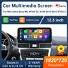 Road Top Display multimediale da 12.3 ''per Benz ML W166 GL X166 GLE GLS 2012-2018 Touch Screen Wireless Carplay Navigazione Android Auto
