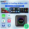 CarlinKit CarPlay Ai Box Android 13 SM6225 8 Core 64GB 128GB Car Smart Streaming Box Wireless CarPlay Android Auto per Netflix