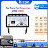 Hizpo Lettore multimediale per auto da 10.33 "Android 14 per Porsche Cayenne 1 2002-2010 Schermo Carplay 2 Din Navi GPS RDS Unità principale stereo