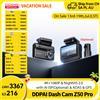 ddpai Dash Cam DDPAI Z50 Pro 4K, DVR per Auto con Visione Notturna, Wi-Fi 5GHz, GPS, ADAS, Modalità Parcheggio 24h, Supporto Telecamera Anteriore e Posteriore