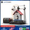 ANYCUBIC Stampante 3D ANYCUBIC Kobra 3 Max Combo FDM Fino a 600 mm/s Velocità di stampa massima Volume di costruzione enorme 500*420*420mm Controllo APP intelligente