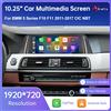 Road Top 1920*720 Auto Multimedia Touch Screen Per BMW Serie 5 F10 F11 2011-2017 Senza Fili Carplay Display Android Auto lettore di autoradio