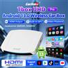 CarlinKit PRO 3 UHD 128G Wireless CarPlay Android Auto AI Box Nuovo con Uscita Video HDMI, Box TV CarPlay per Auto con CarPlay OEM, Netflix