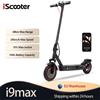iScooter Monopattino Elettrico I9MAX 10Ah 500W Motore Max Doppio Ammortizzatore Scooter per Adulti 35KM/H Pneumatico a Nido d'Ape da 10 Pollici 40km di Autonomia con APP
