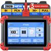 XTOOL D7 Scanner OBD2 Scanner automobilistico 36+ Chiave di ripristino Programmazione FCA CANFD/DoIP Diagnosi di tutti i sistemi Codifica ECU Aggiornamento di 3 anni