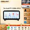 OSSURET Autoradio da 10.33" per AUDI TT MK2 8J 2006 2007-2014 con Carplay Wireless, Android Auto, OBD, DAB, RDS, BT, TPMS, 4G