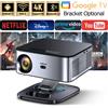 HORLAT Proiettore HORLAT T09MAX Google TV 4K, 40000 Lumen, WiFi6, BT5.2, Telecomando, Autofocus, Full HD 1080P Nativo, Proiettore per Home Theater e Film