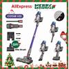 COTIAR V22 650W 55kPa Aspirapolvere senza fili ad alta aspirazione Uso domestico Pulitore senza spazzole Capacità 1,2 litri Display a LED Tappeto da pavimento