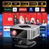 HORLAT Proiettore HORLAT 40000 Lumen, Android TV Full HD 1080P, Supporto 4K, WiFi 6, Proiettore 3D per Home Theater, Proiettore da Esterno HDR10