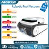 AiRROBO Robot Pulitore per Piscina Intelligente AIRROBO PC10 - 120 Minuti di Autonomia, Arrampicata su Pareti, Pulisce Pavimenti/Pareti/Linea d'Acqua per Piscine Interrate e Fuori Terra