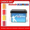 KEPWORTH Batteria a ciclo profondo LiFePO4 da 12 V 300 Ah, fosfato di ferro al litio di grado A per motore da traina solare per barche RV