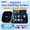 CarlinKit Android 13 Car TV Box Qualcomm SM6225 8-Core Wireless Android Auto e CarPlay Ai Box per Netflix WiFi BLE Auto Connect
