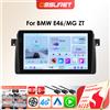 OSSURET 6115 Lettore multimediale per auto per BMW E46 M3 1999 - 2006 Carplay Android Auto 9 pollici 2 Din GPS navi Sistemi intelligenti per auto BT 4G wifi