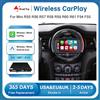 Road Top RoadTop Wireless CarPlay Android Auto per Mini R55 R56 R57 R58 R60 R61 F54 F55 F56 Clubman Countryman Cooper John Cooper Funziona