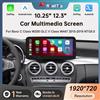 Road Top Display multimediale wireless CarPlay Android Auto per Mercedes-Benz Classe C W205 GLC Classe V W447 2015-2019 NTG5.0 Schermo Linux