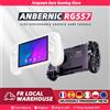ANBERNIC RG557 Console di gioco portatile Processore di dimensioni Schermo AMOLED da 5,48 pollici Android14 Joystick capacitivo Ventola di raffreddamento con uscita DP