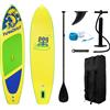FunWater Sup Board Tavola da surf gonfiabile Stand Up Paddle Board Accessori completi per tavola da paddle gonfiabile Sup