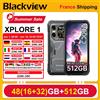 Blackview XPLORE 1 [Senza Caricatore UE] Smartphone Robusto 5G 20000mAh 45W 48(16+32)GB + 512GB 6.78'' 2.4K Telefono Mobile Android 15