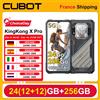cucciolo CUBOT KINGKONG X Pro, 5G, 24GB(12+12) 256GB, Smartphone robusto Dimensity 8200, 4nm, 3,1GHz, 144Hz, Schermo 6,72", 10200mAh