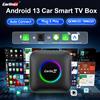 CarlinKit 3 in 1 Android 13 TV Box Wireless CarPlay Android Auto Adattatore Qualcomm 8-Core 4G LTE GPS per Netflix CarPlay Ai Box
