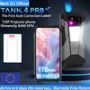 8849 Tank 4 Pro Smartphone robusto Unihertz con proiettore 1TB+36G 5G AI Dimensity 8300 AMOLED 3K Android 14 6.78''120HZ 11600mAh