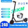 AOVOPRO Nuovo 2025 AOVOPRO Indicatori di direzione Scooter Elettrico 8.5 Pollici Pneumatico 350W APP Smart Escooter 36V10.5AH 31KM/H Adulti Scooter Elettrico