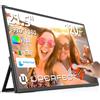 UPERFECT 21 pollici touch monitor portatile 120HZ grande schermo di gioco con FHD 1080P FreeSync HDMI tipo C schermo esterno ultra-sottile per laptop Mac PC superficie PS5 Xbox con VESA doppio