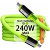 NONE Cavo di ricarica super veloce da tipo C a tipo C da 240 W Cavo USB universale per caricabatterie ad alta potenza Cavo USB C da 6 A per Xiaomi iPhone Samsung