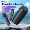 ZEALOT Macchina per karaoke Zealot-MP2, altoparlante Bluetooth portatile con 1-2 microfoni wireless, 10 ore di riproduzione, impermeabile IPX5 per esterni