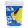 Vitalis Aquatic Nutrition Vitalis Platinum Marine Pellets mangime per pesci acquari (260 g) per specie di pesci marini, altamente digeribile ed equilibrato, vitamine e minerali (260 g)