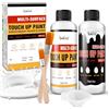 YumCraft Vernice di Ritocco Bianca 200 ml - Penna Vernice Multisuperficie Opaca & Lucida Aggiornata, Ripara Graffi e Macchie su Muri, Porte, Armadi, Vasche, Piastrelle, Legno, Mobili e Porcellana