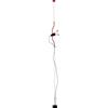 Flos - Lampada a stelo Luminator - Rosso - Elastomero - Designer Pio Manzu