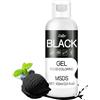 Limino Coloranti Alimentari Gel - 100ml Colorante Alimentare Insapore per Decorare Torte, Cuocere, Fondente e Macaron - Gel Food Coloring Vivace per Glassa, Biscotti, Slime Fai-da-te e Artigianato (Nero)