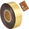 OLYCRAFT 120mx20mm Lamina per Trasferimento Termico Dorata Carta per Stampa A Caldo Fogli per Trasferimento Termico per Pelle Fai da Te Logo Decorazioni Artigianato Confezioni Regalo Album di Ritagli