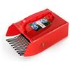 GUGULUZA Raccoglitore Bacche Attrezzo per Frutti Piccoli,Raccoglitore Mirtilli, Berry Picker 24 x 14 cm (Rosso)