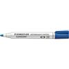 Staedtler Marcatore punta tonda per lavagna Staedtler Lumocolor Whiteboard blu - tratto 2 mm