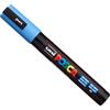 Uni Mitsubishi Marcatore a base d'acqua Uni Posca PC5M - punta media - blu cielo - Uni Mitsubishi conf. 6 pz - G00603