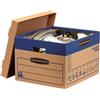 BANKERS BOX Scatola SmoothMove Prime Fastfold - per traslochi - 37 L - cartone - Bankers Box conf. 10 pz - G02306