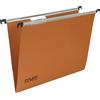 Bertesi Cartella sospesa linea Silver - cassetto - interasse 33 cm - fondo V - 31,2 x 25 cm - cartoncino - arancio - Bertesi conf. 50 pz - G04036