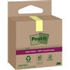 Post-It Blocco foglietti Post it® SuperSticky Green - 622R-SS3CY - 47,6 x 47,6 mm - carta riciclata - giallo Canary - 70 fogli - Post it® - conf. 3 pzblocchi