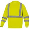 Delta Plus Felpa sportiva Astral - alta visibilità - tg. L - giallo fluo - Deltaplus - D05264