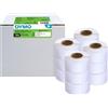 Dymo Rotolo etichette per Indirizzi Standard - 28 x 89 mm - bianco - Dymo - value pack 12 pezzi conf. 1560 pz - G03769