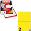 Markin Etichette multiuso gialle Markin C509 - 210 x 148 mm - 400 etichette