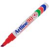 Artline Marcatore permanente Artline A 90 rosso punta a scalpello 2-5 mm