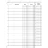 Data Ufficio Registro dare/avere/saldo Data Ufficio - 21x15,5 cm - 96 fogli